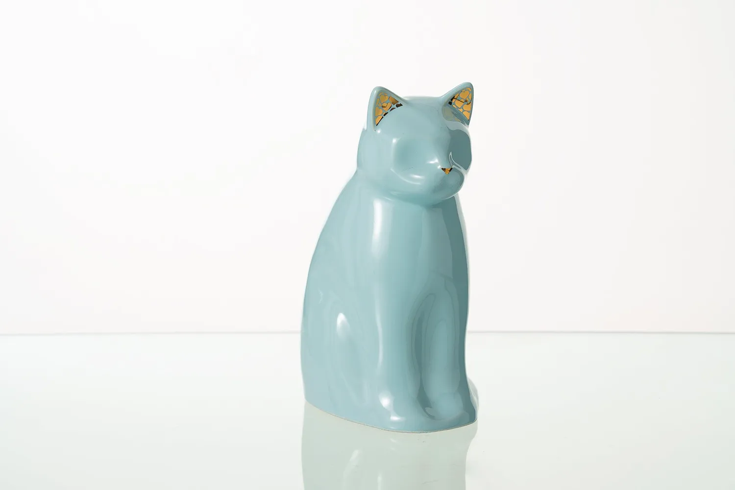 Pulvis Meow urna cineraria gatto ceramica