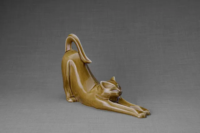Pulvis Art Urns Grace GRA urna gatti in ceramica