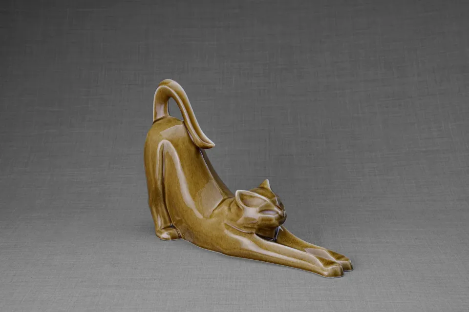 Pulvis Art Urns Grace GRA urna gatti in ceramica