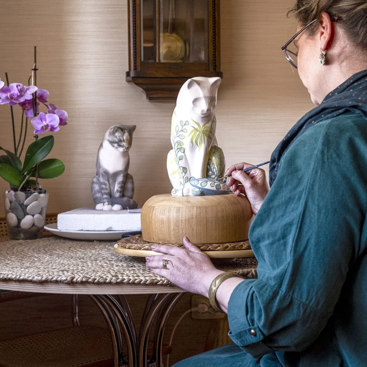 Pulvis Art Urns urna per animali personalizzata in ceramica