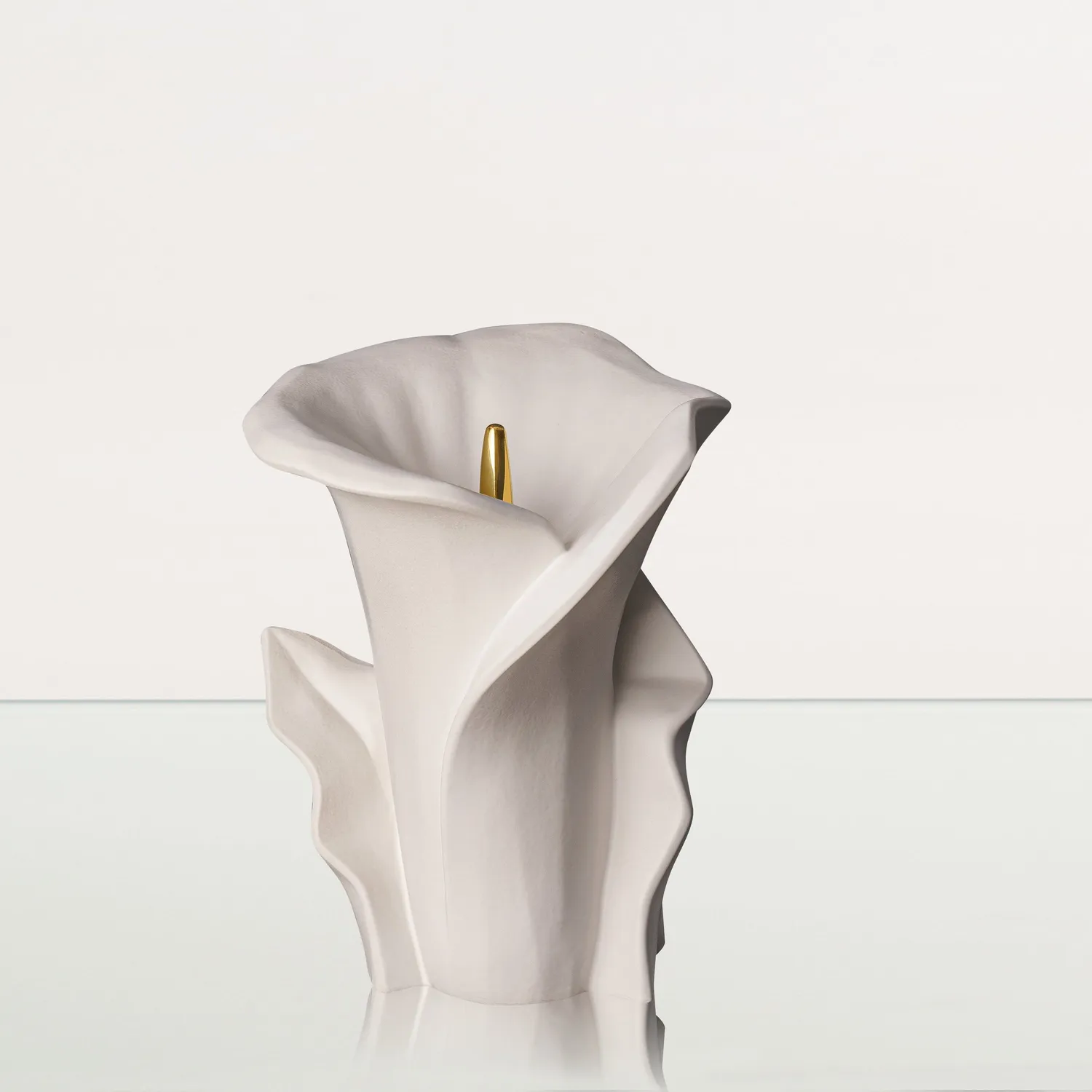 Pulvis Art Urns Calla urna cineraria media in ceramica
