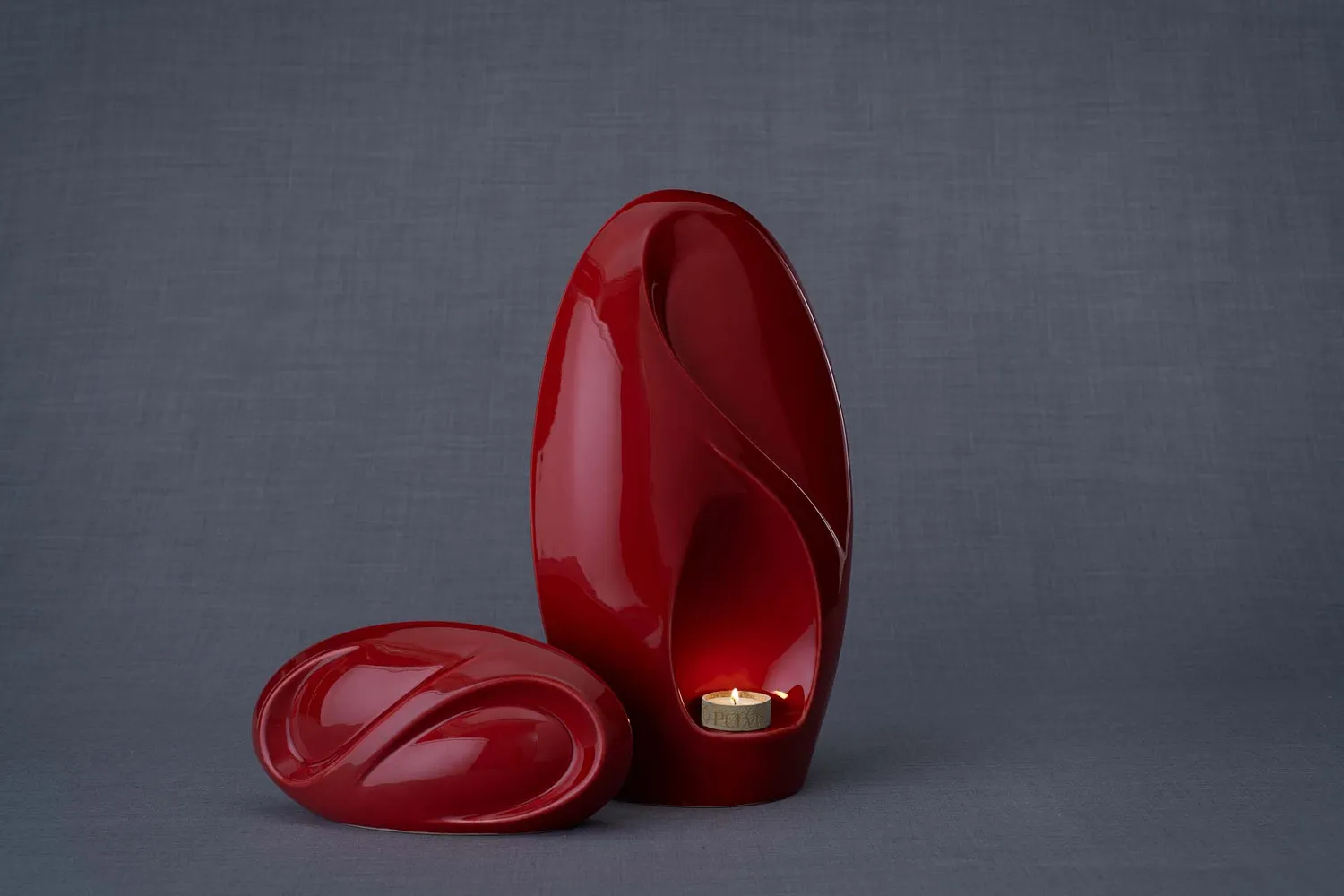 Pulvis Art Urns Eternity set urna grande e ricordo in ceramica