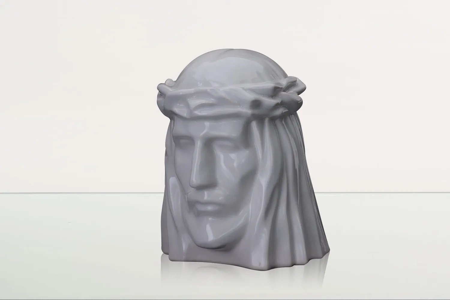 Pulvis Art Urns Il Cristo urna ceramica grande