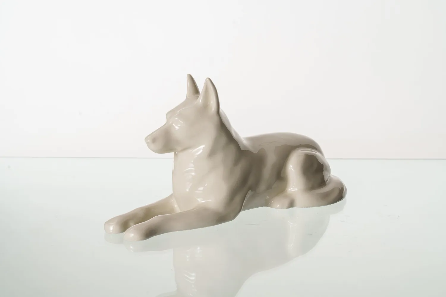 Pulvis Art Urns Pastore Tedesco GER urna animali ceramica
