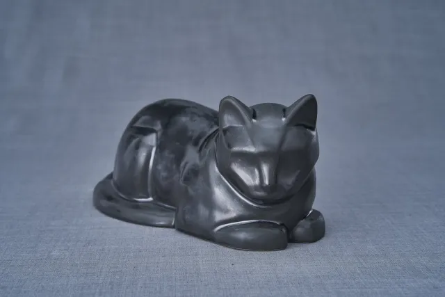 Pulvis Art Urns Cat CAT-07 urna gatti in ceramica