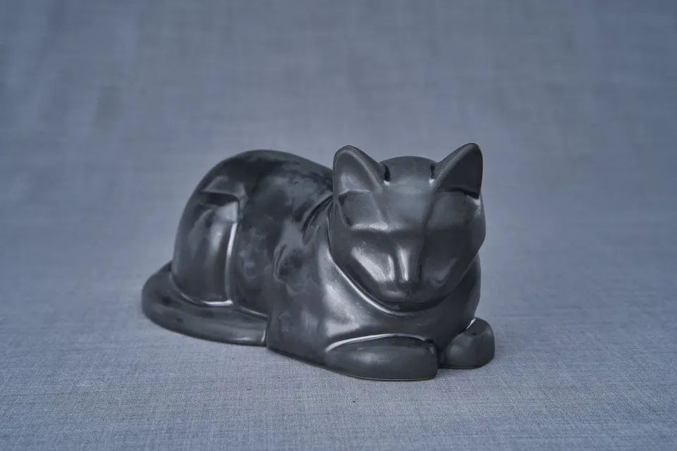 Pulvis Art Urns Cat CAT-07 urna gatti in ceramica