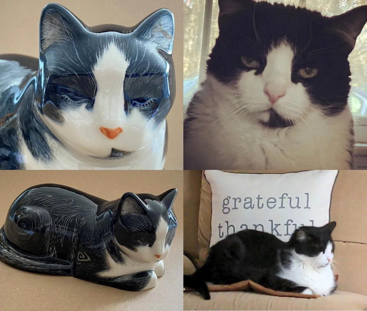 Pulvis Art Urns urna per animali personalizzata in ceramica