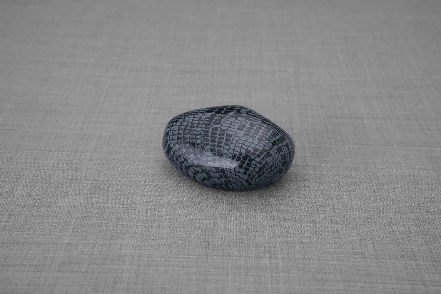Pulvis Art Urns Mini Reptile Urn urna per rettili blu scuro ceramica