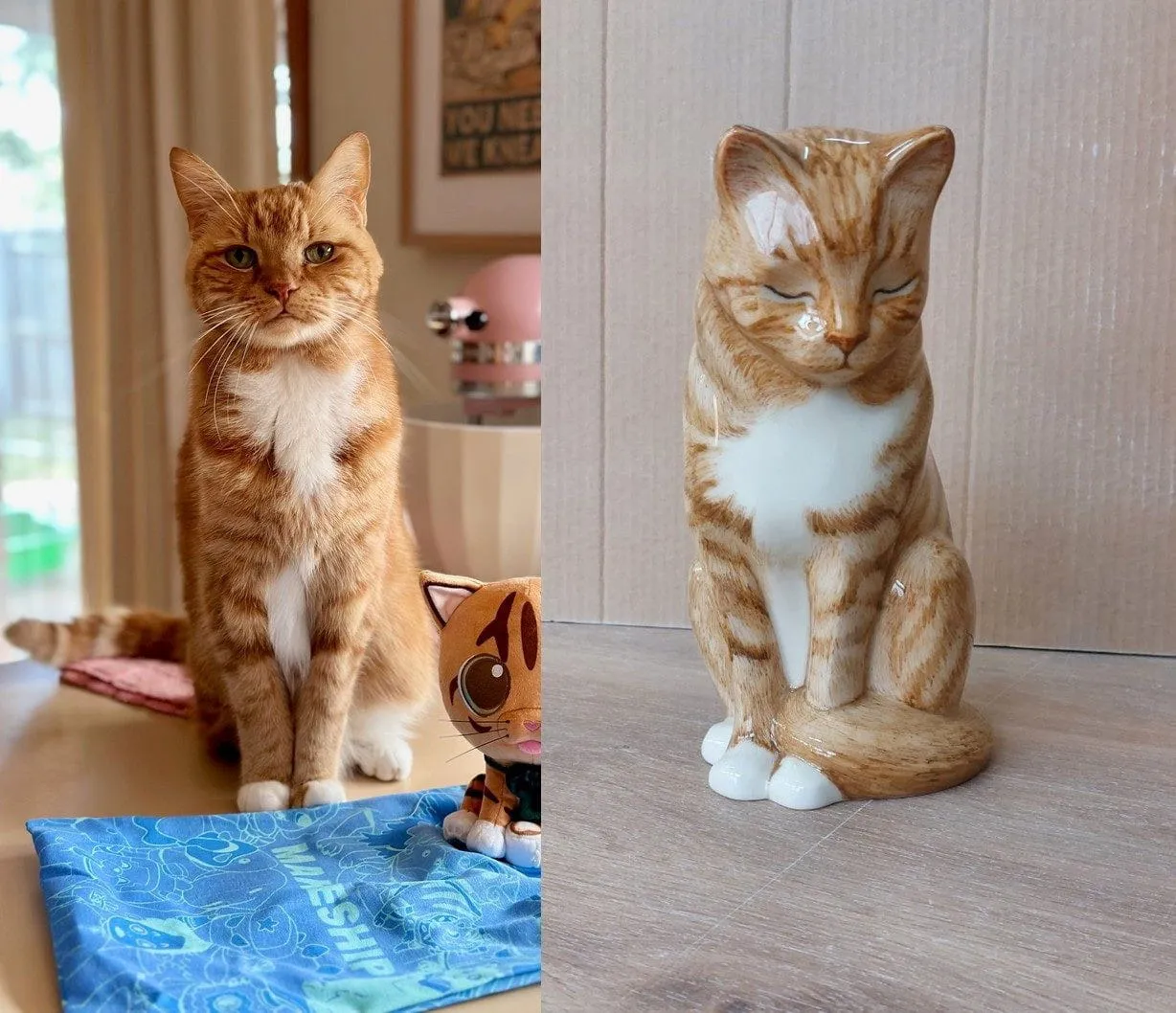 Pulvis Art Urns urna per animali personalizzata in ceramica
