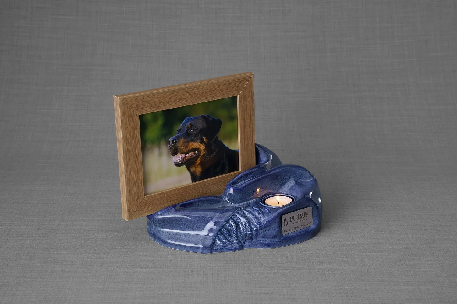 Pulvis Art Urns Cozy COZ urna animali con cornice