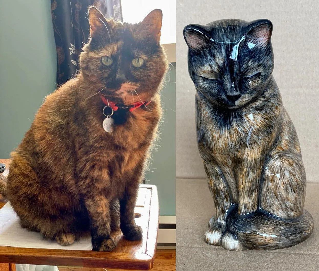 Pulvis Art Urns urna per animali personalizzata in ceramica
