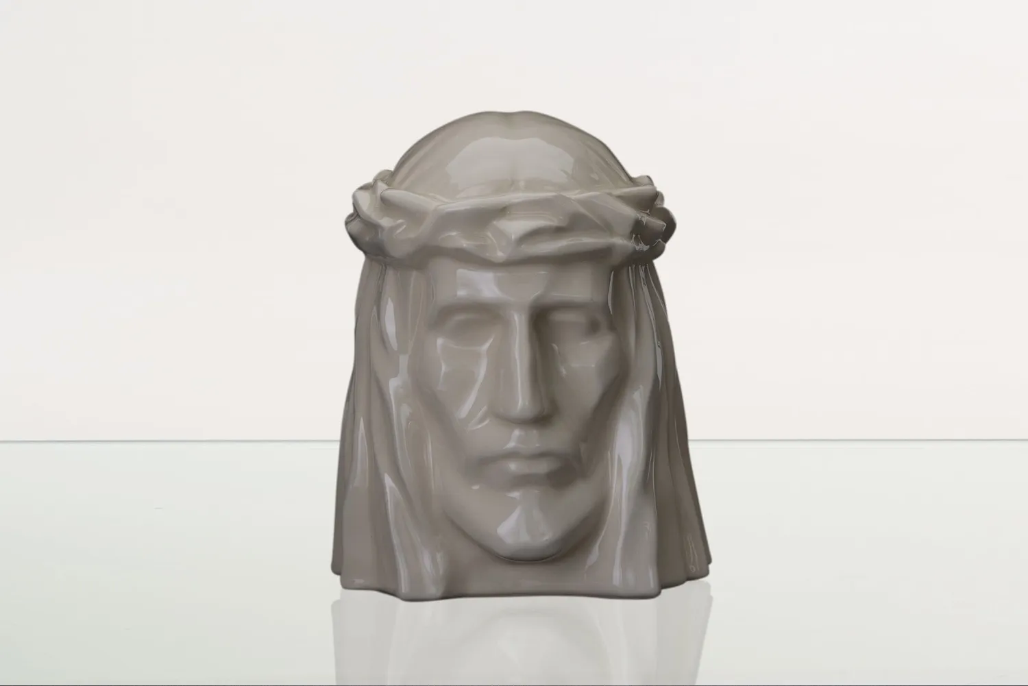 Pulvis Art Urns Il Cristo urna ceramica grande