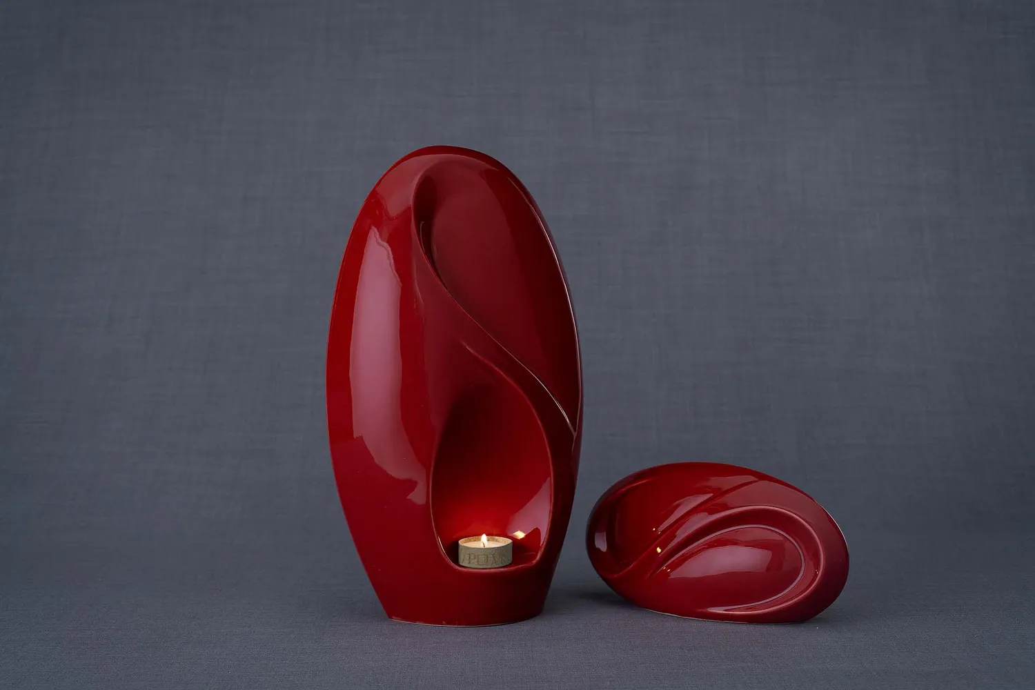 Pulvis Art Urns Eternity set urna grande e ricordo in ceramica