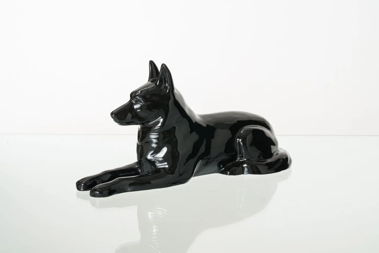 Pulvis Art Urns Pastore Tedesco GER urna animali ceramica