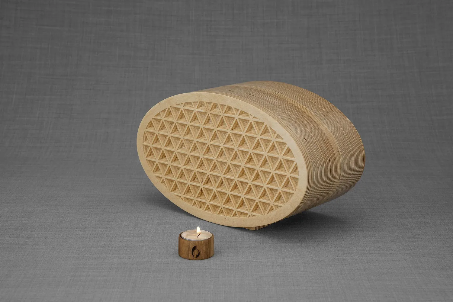 Pulvis Art Urns Commemorativa urna legno