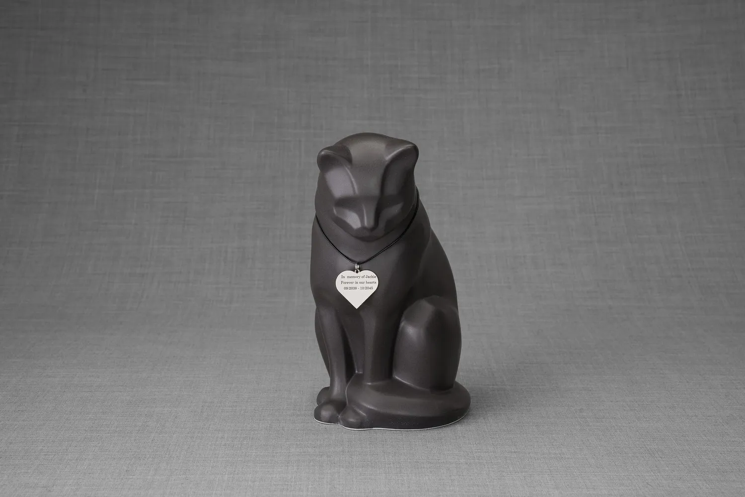 Pulvis collana commemorativa per animali in acciaio personalizzata