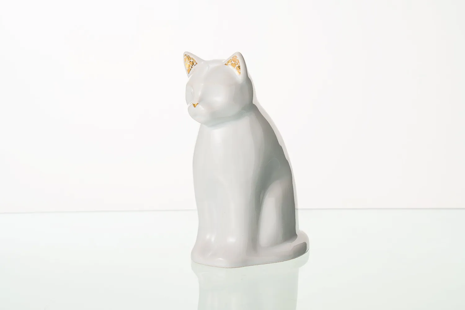 Pulvis Meow urna cineraria gatto ceramica