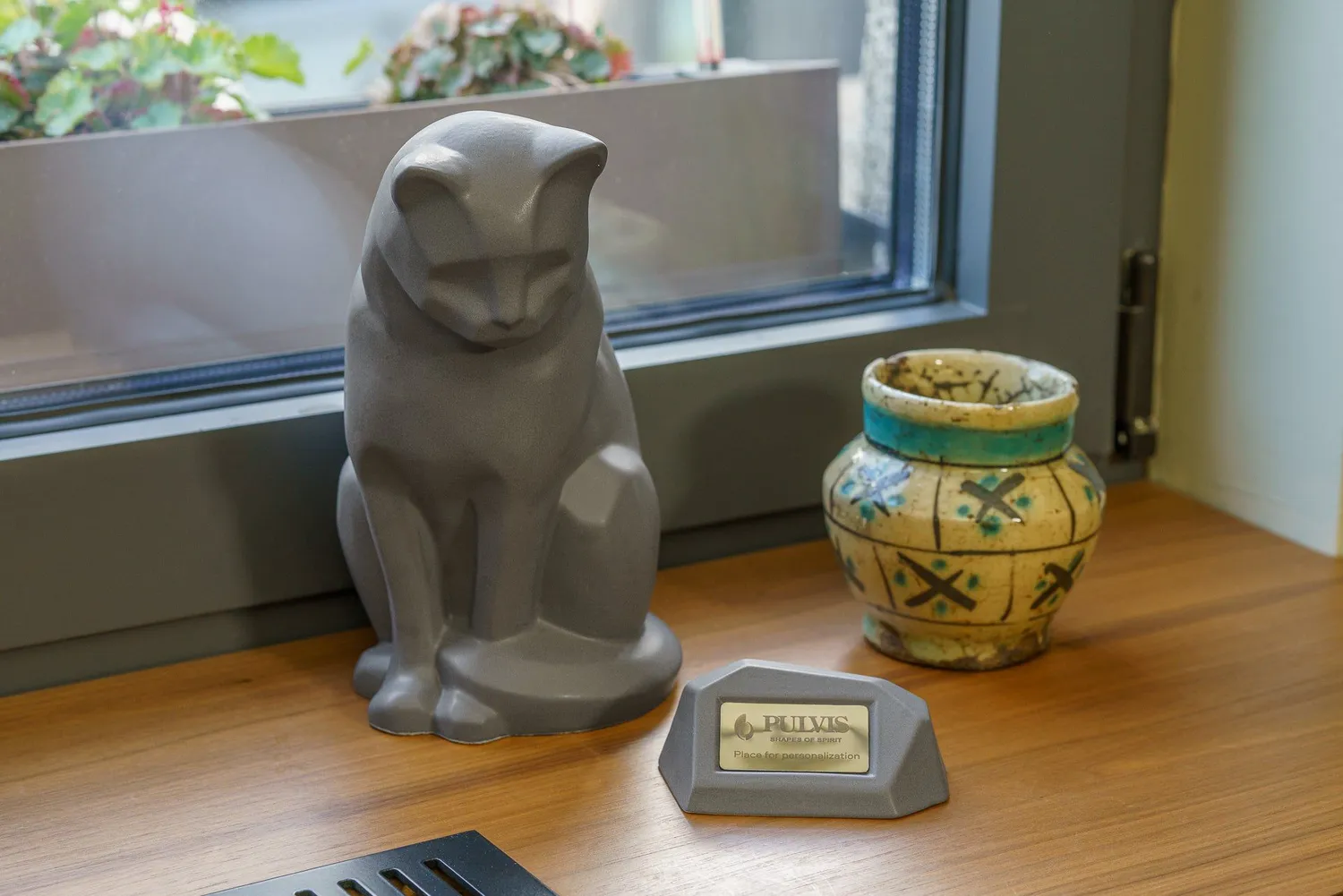 Pulvis Art Urns MNP supporto targhetta commemorativa ceramica