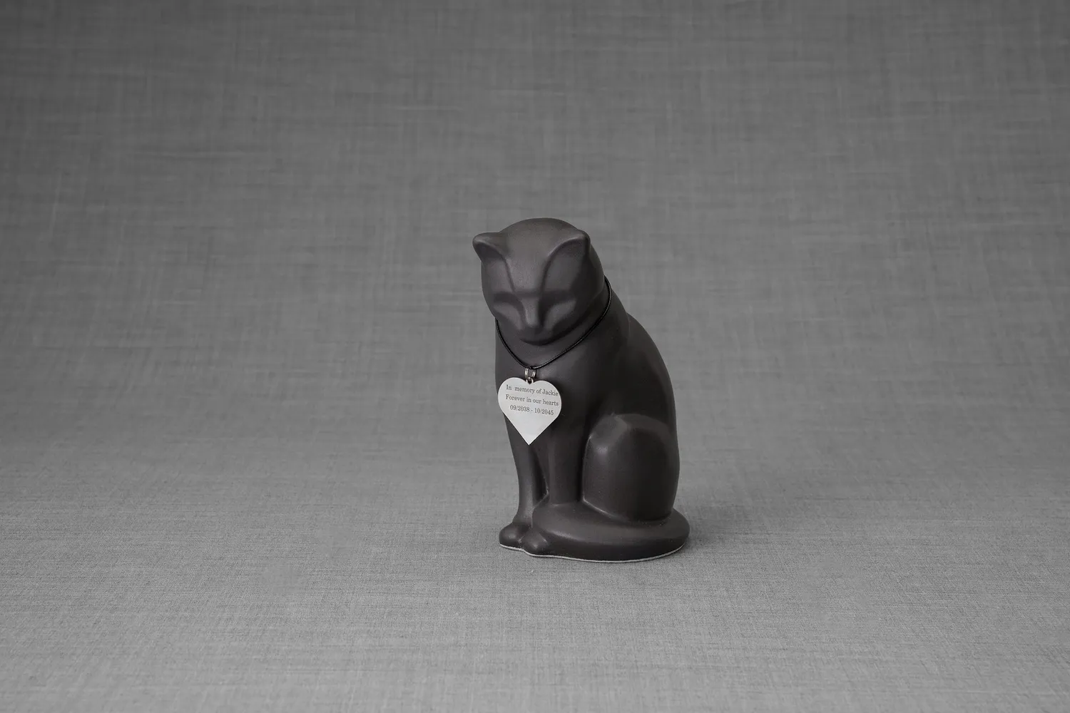 Pulvis collana commemorativa per animali in acciaio personalizzata