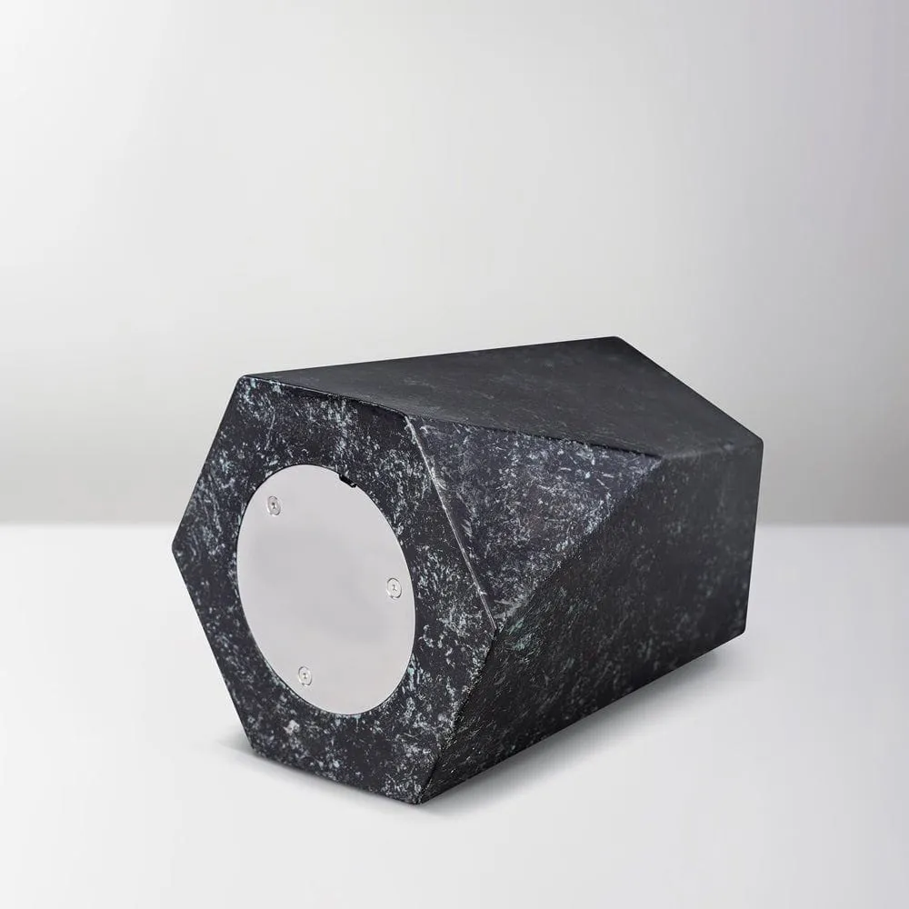 Pulvis Art Urns Crystal CRY-L urna cineraria acciaio dark granite
