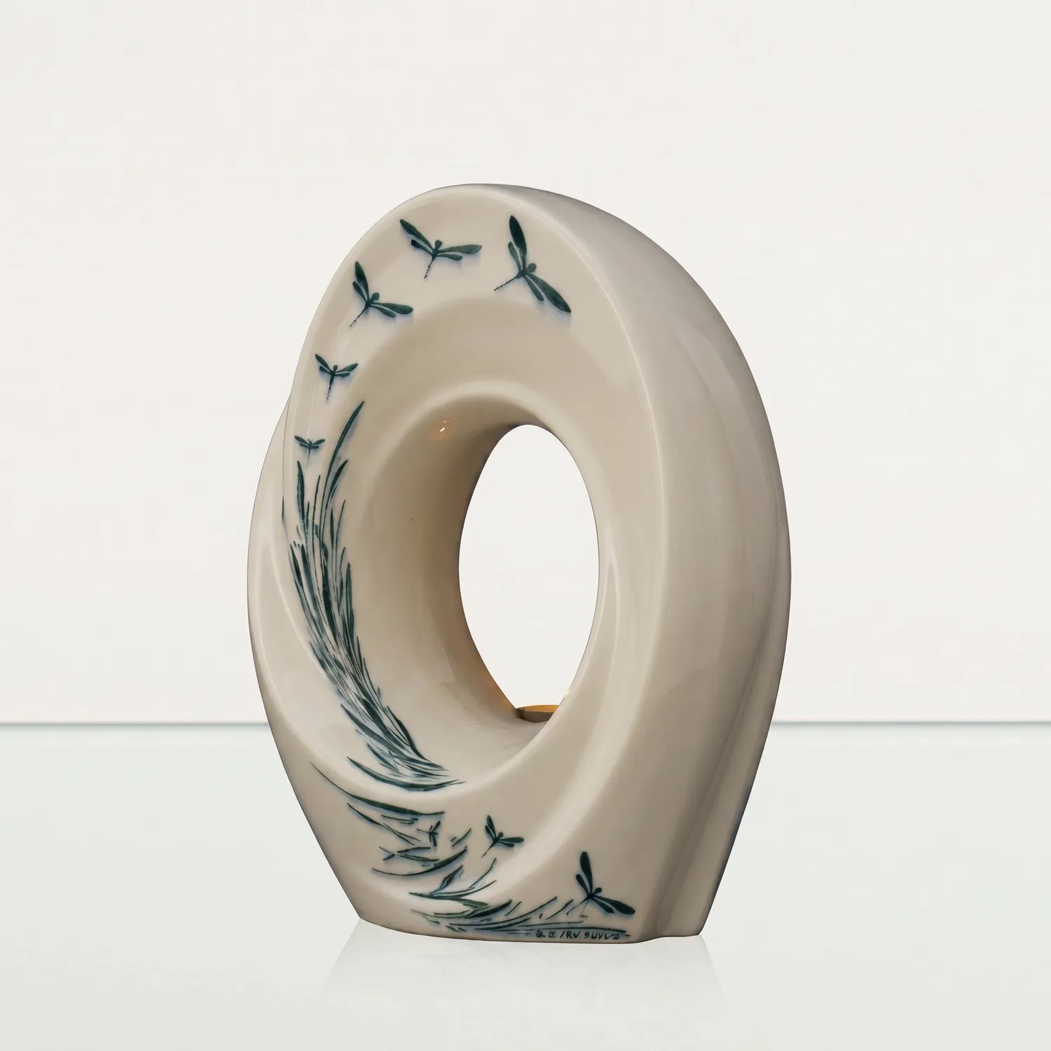 Pulvis Art Urns Il Passaggio urna grande in ceramica