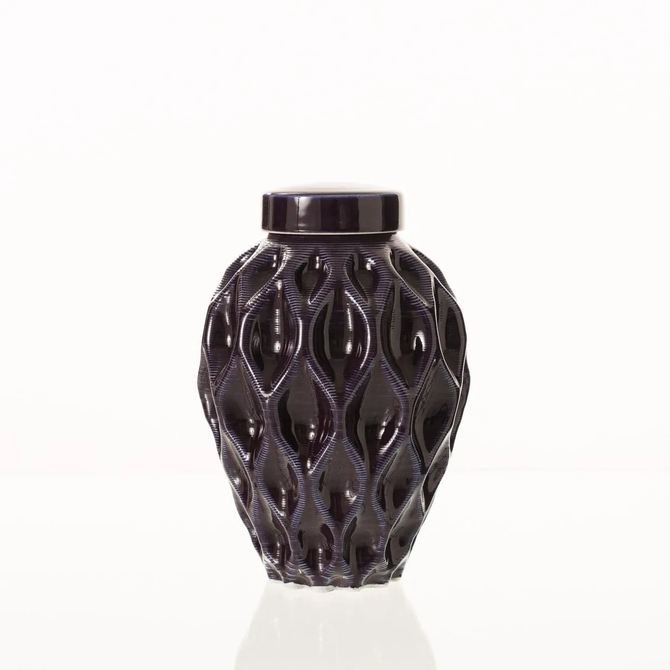 Pulvis Art Urns Echo urna cineraria in ceramica stampata in 3D