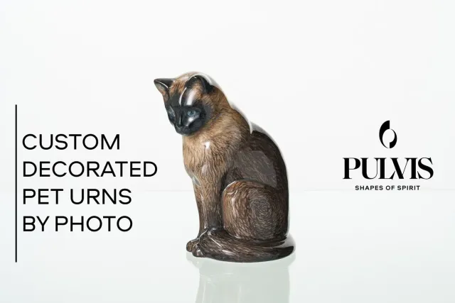 Pulvis Art Urns urna per animali personalizzata in ceramica