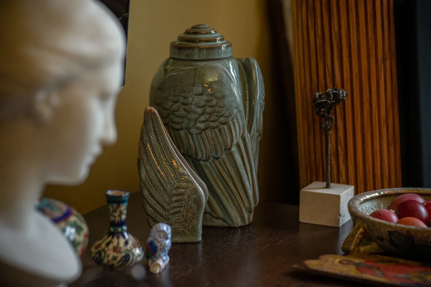 Pulvis Art Urns Ali set urne cinerarie grande e ricordo