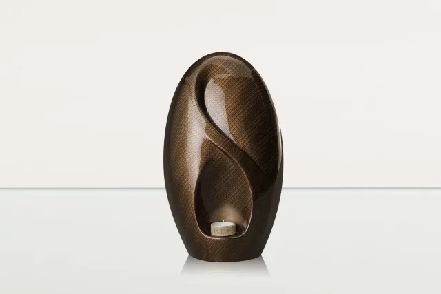 Pulvis Art Urns Eternity – Carbon urna cineraria grande ceramica