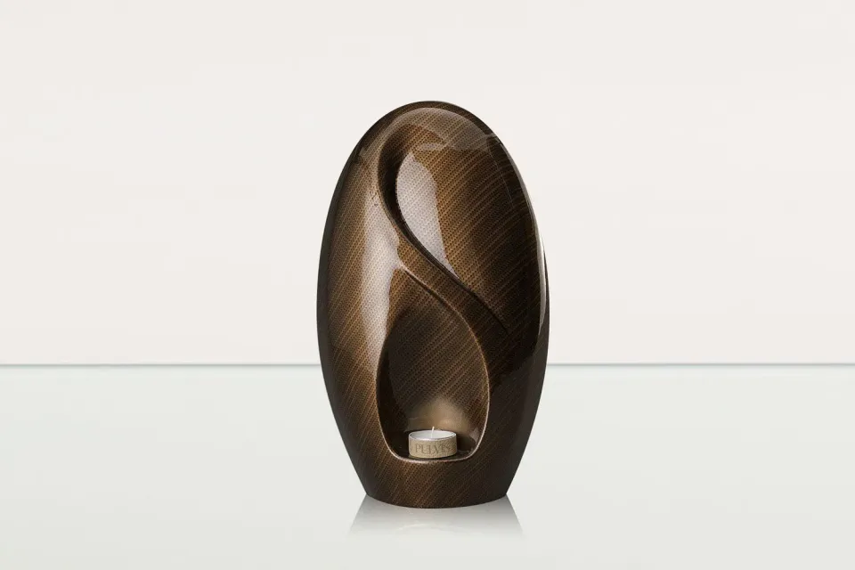Pulvis Art Urns Eternity – Carbon urna cineraria grande ceramica