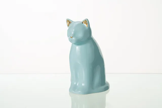 Pulvis Meow urna cineraria gatto ceramica