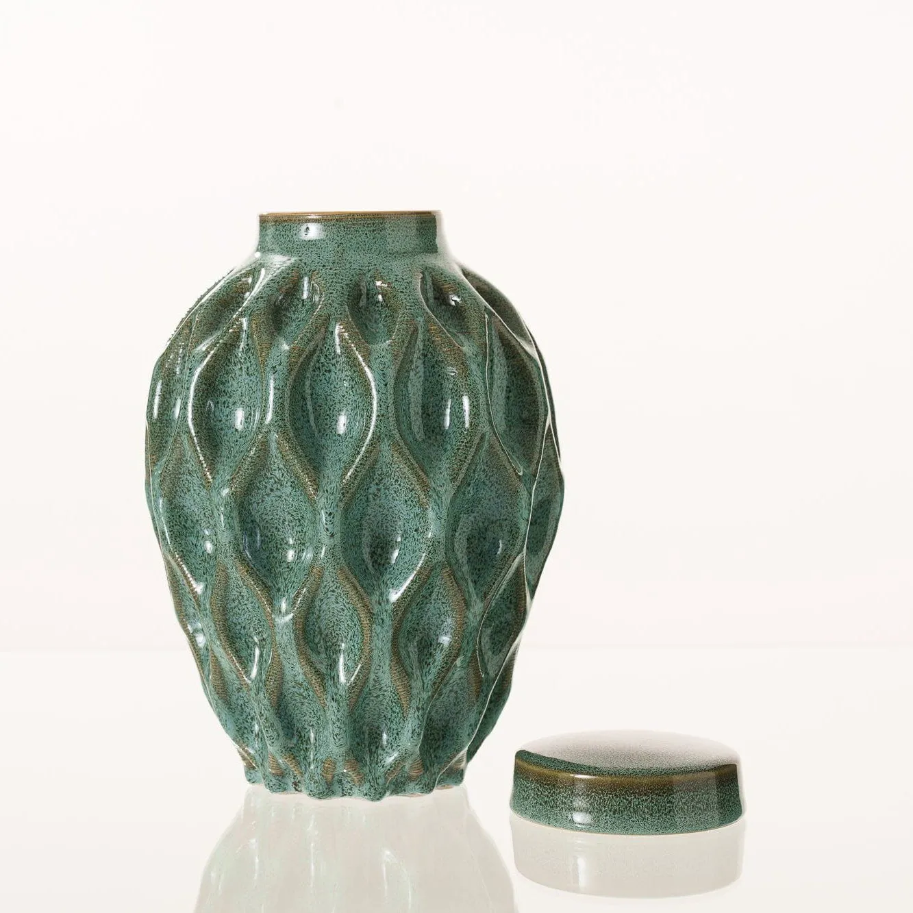 Pulvis Art Urns Echo urna cineraria in ceramica stampata in 3D