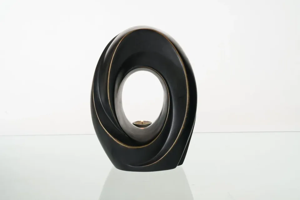 Pulvis Art Urns Il Passaggio urna bronzo grande