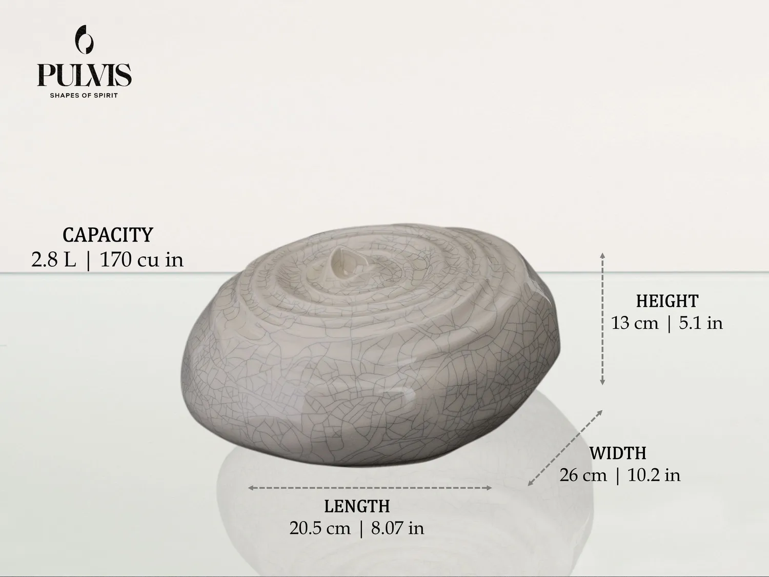 Pulvis Art Urns Resonance urna cineraria