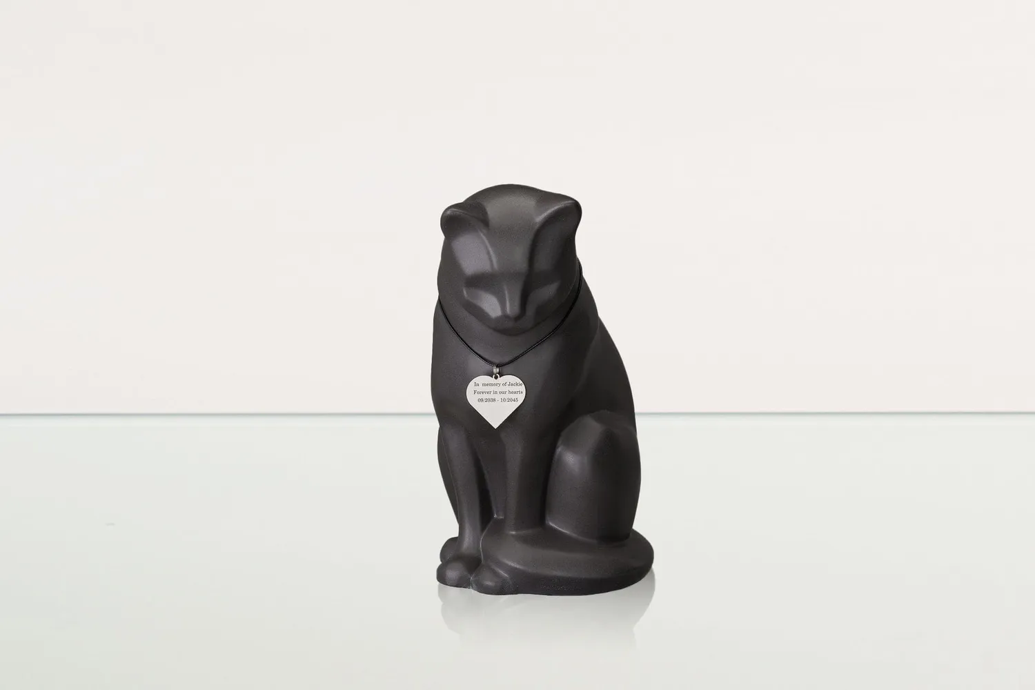 Pulvis Art Urns ciondolo commemorativo per animali in acciaio