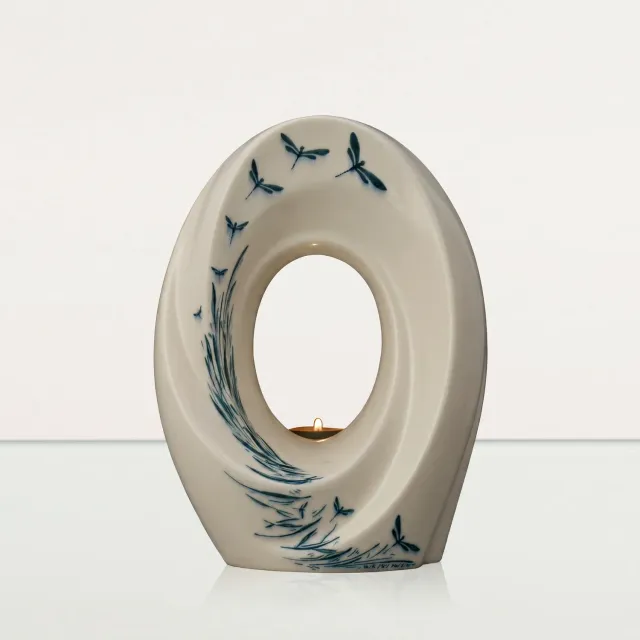 Pulvis Art Urns Il Passaggio urna grande in ceramica
