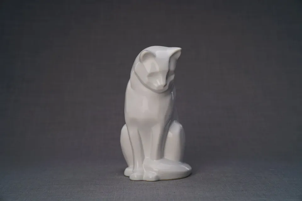Pulvis Art Urns Neko NEKO-01 urna gatti in ceramica