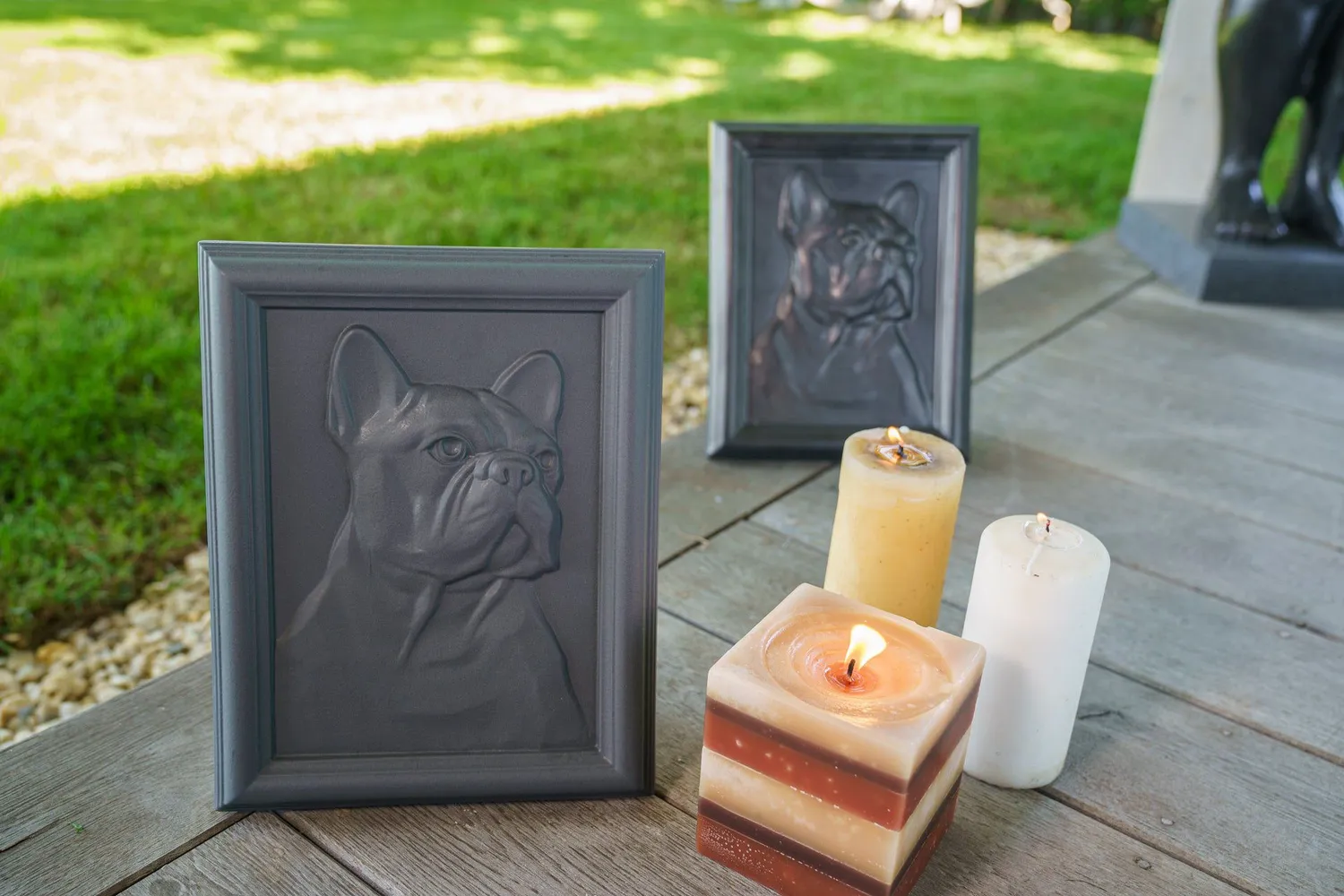 Pulvis Art Urns FREN-43 urna Bulldog Francese