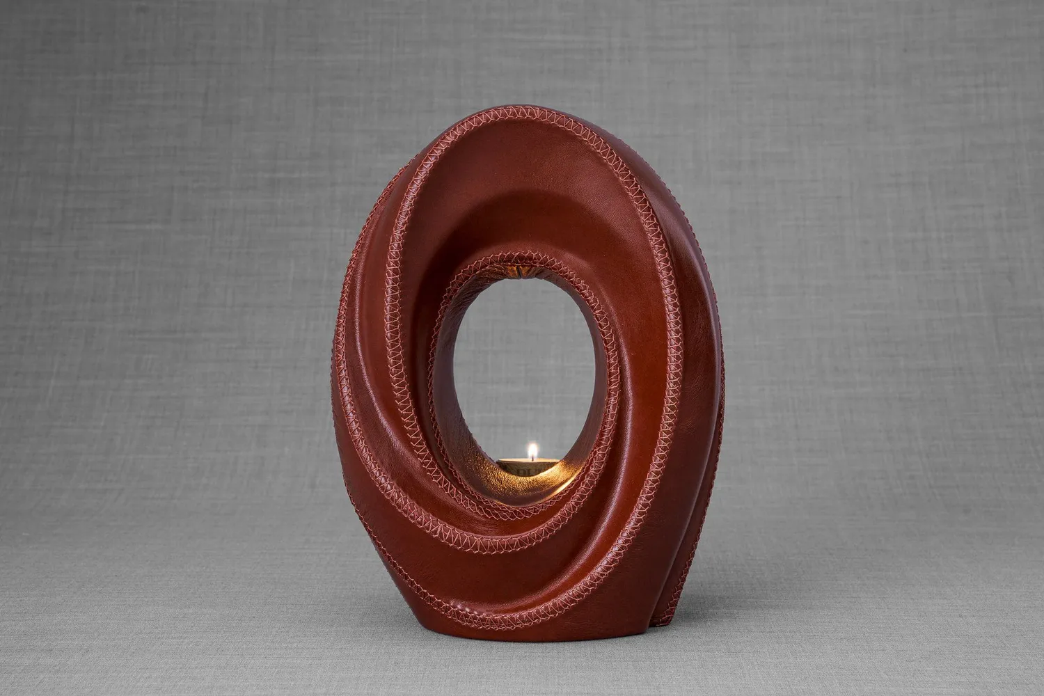 Pulvis Art Urns Il Passaggio PA-L urna pelle con candela