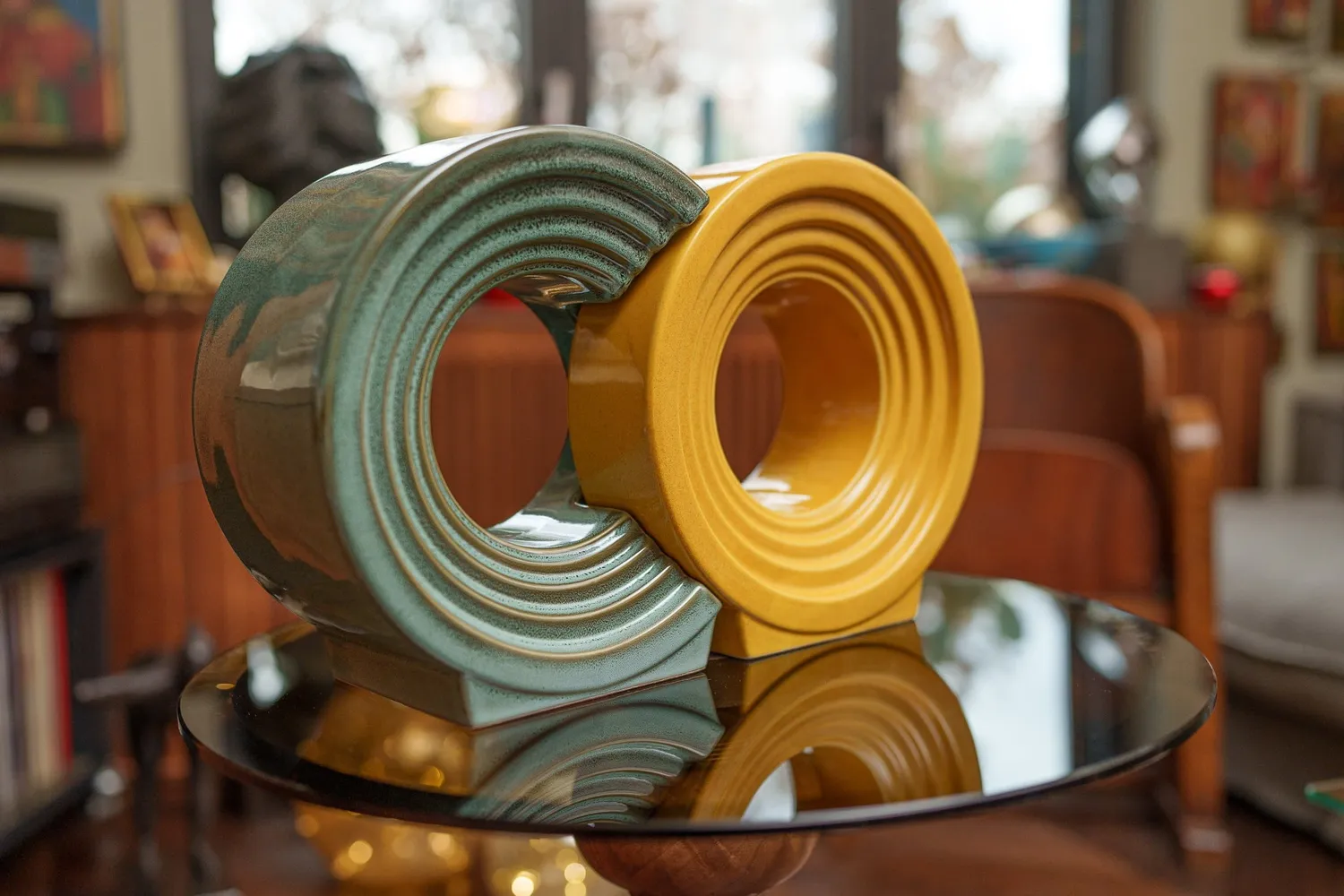 Pulvis Art Urns Solace urna doppia ceramica per due