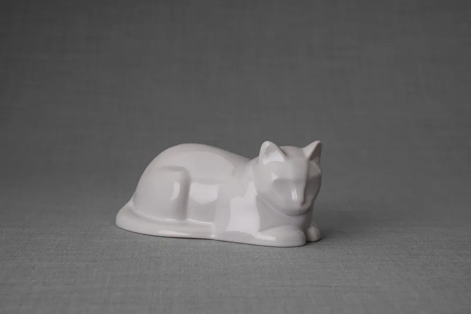 Pulvis Art Urns Gatto CAT-M mini urna animali ceramica