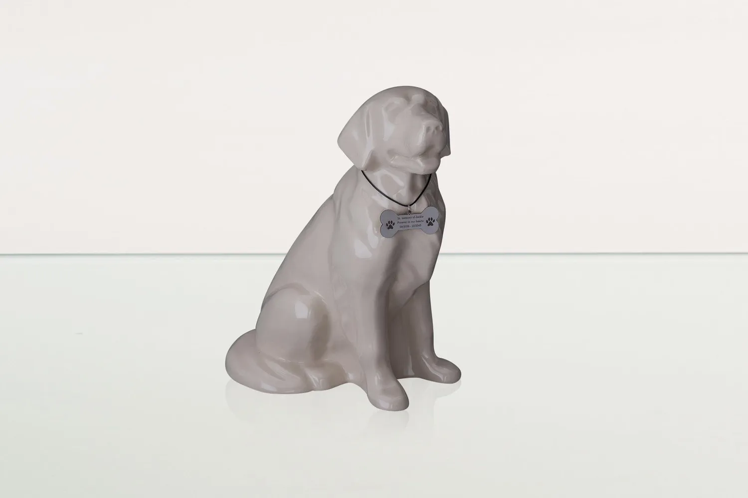 Pulvis Art Urns ciondolo commemorativo per animali in acciaio