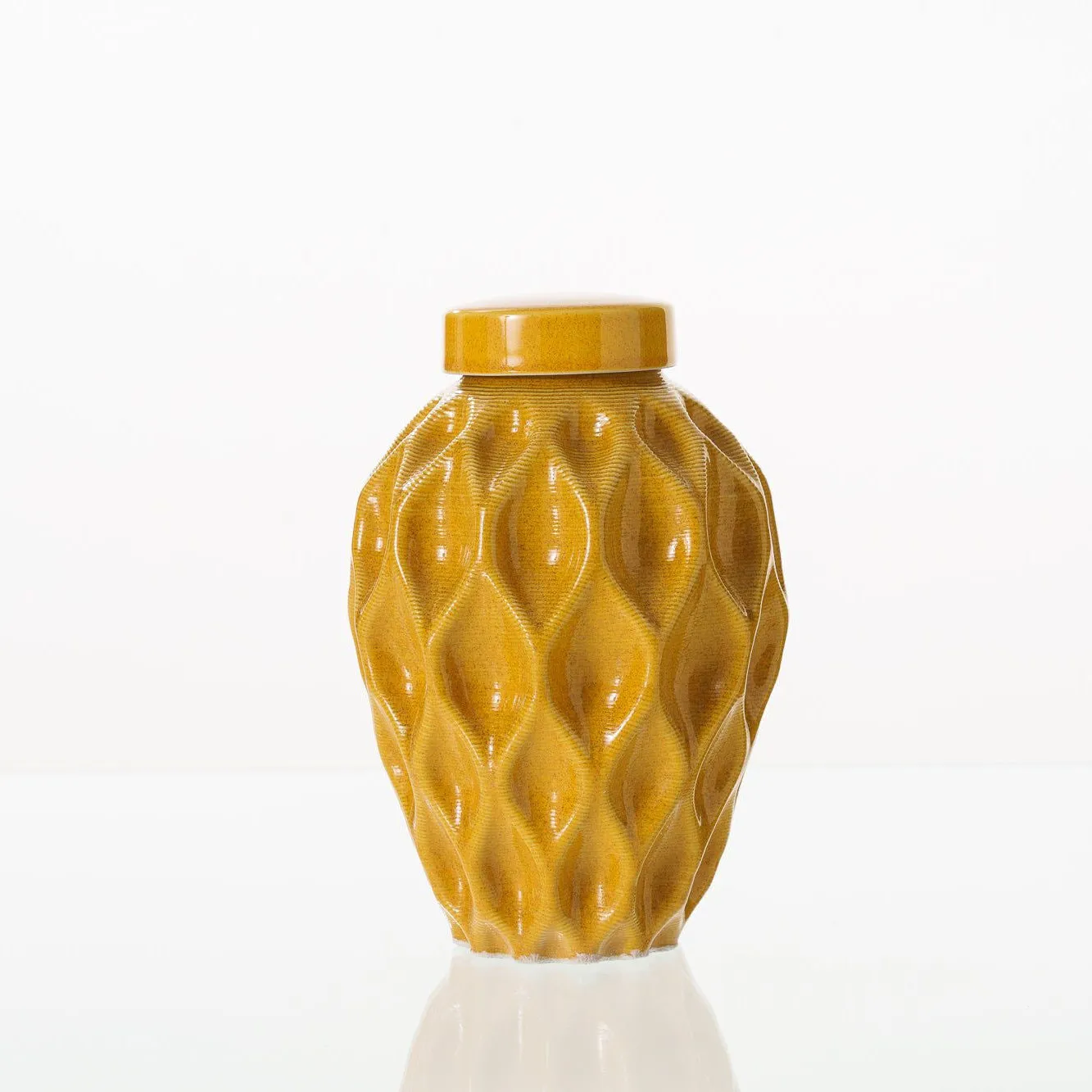 Pulvis Art Urns Echo urna cineraria in ceramica stampata in 3D