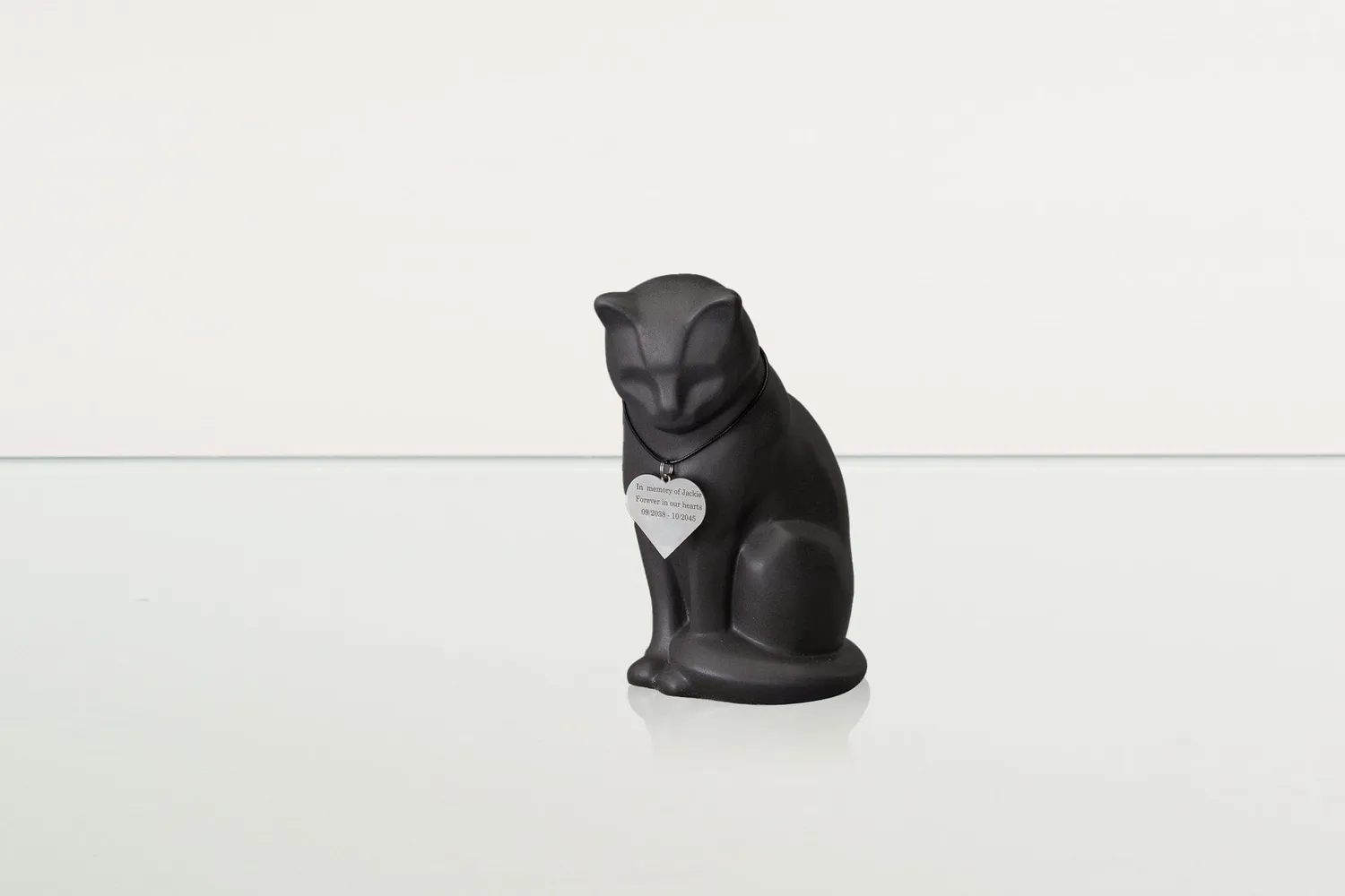 Pulvis Art Urns ciondolo commemorativo per animali in acciaio