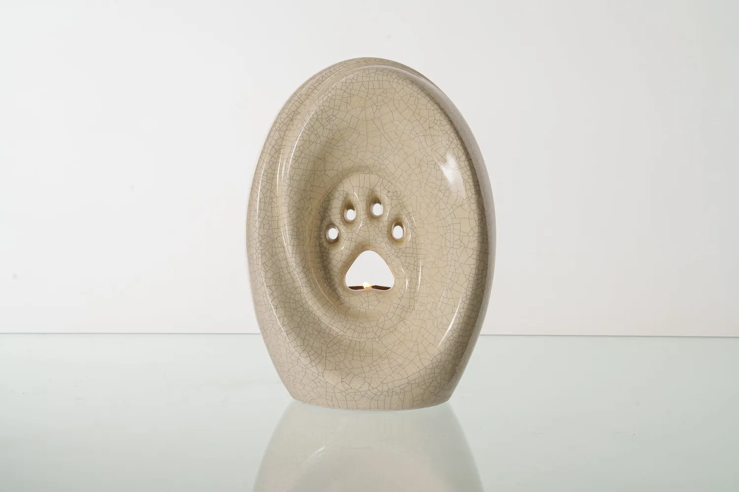 Pulvis Art Urns Paw urna per cani di grande taglia in ceramica